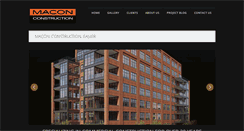 Desktop Screenshot of macongroup.com